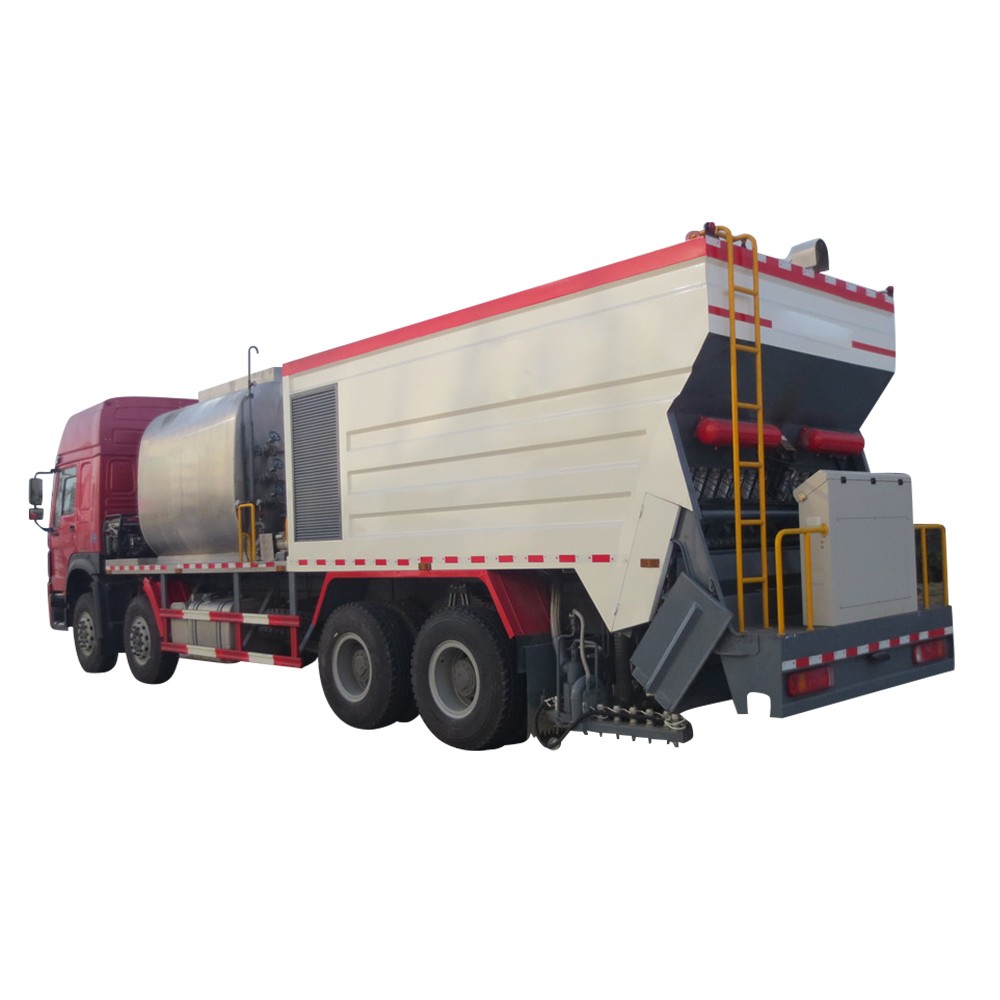 Camion sigillante sincrono per asfalto ghiaia 8 * 4