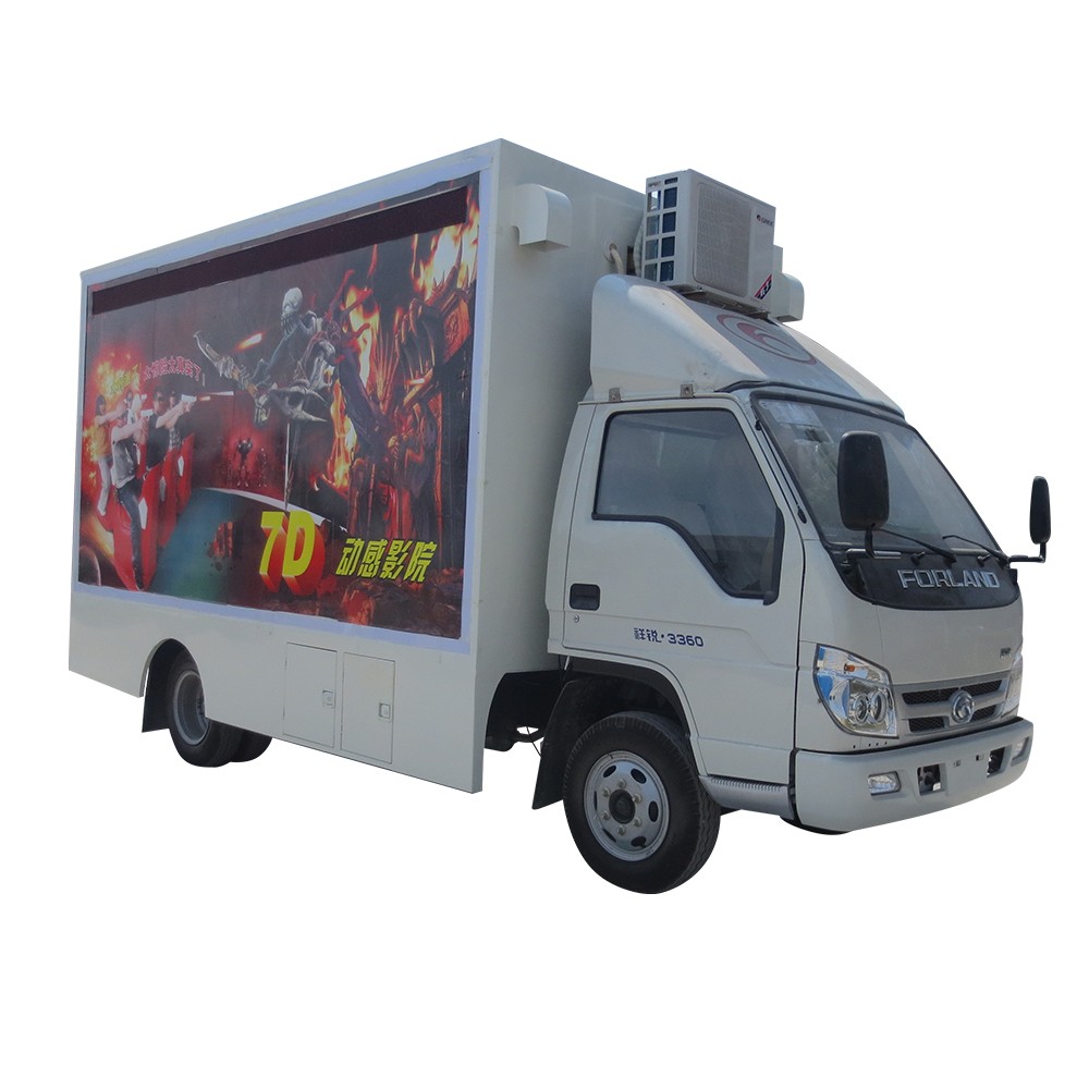 Pubblicità per camion a 6 ruote